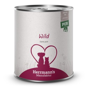 Herrmann's Manufaktur - Kreativ Mix - Canine/Feline Adult Bio Wild Reinfleisch